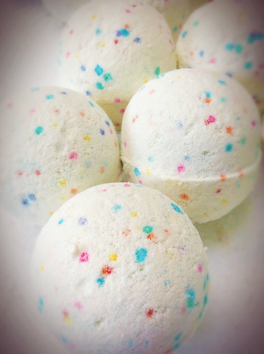 Lemon Pound Cake Kawaii Bath Bombs 4 of Pack | Alchemy Bath & Beauté