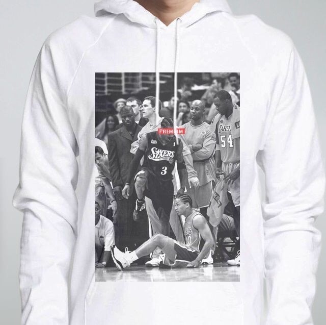 sixers white hoodie