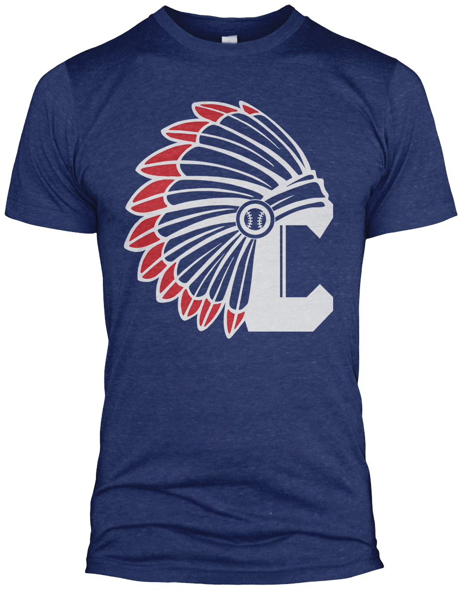 Image of Indians C Blue