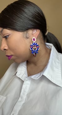 Image 4 of Jack n’ Jill statement earrings 