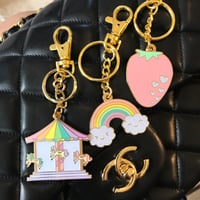 Image 4 of Happy Rainbow Jumbo Bag Charm