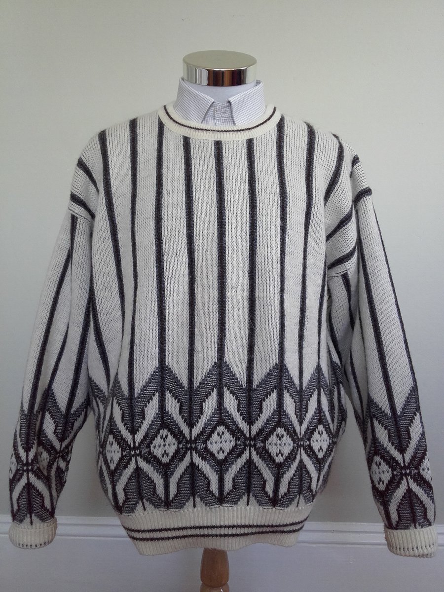 Vintage Jantzen Crew Neck Sweater | 1 X Big | Flute & Rye