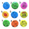 Badges Pronoms IEL.LE
