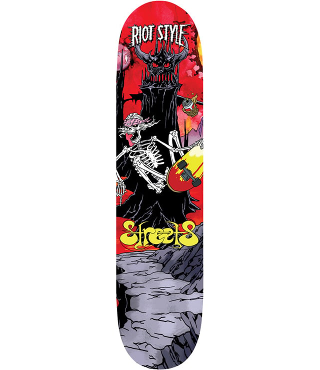 Image of S.T.R.E.E.T.S. - Invaders From Gnars Skate Deck