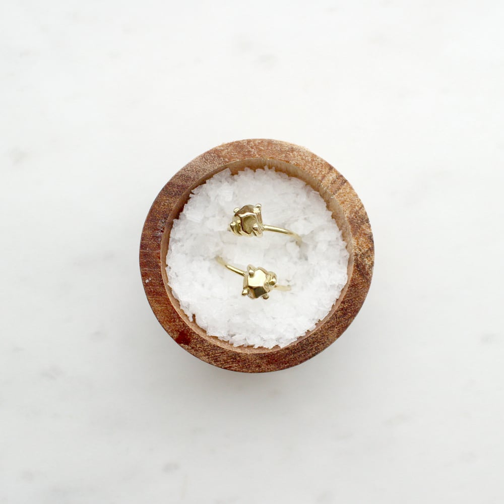 Image of Brass Gemstone Ring