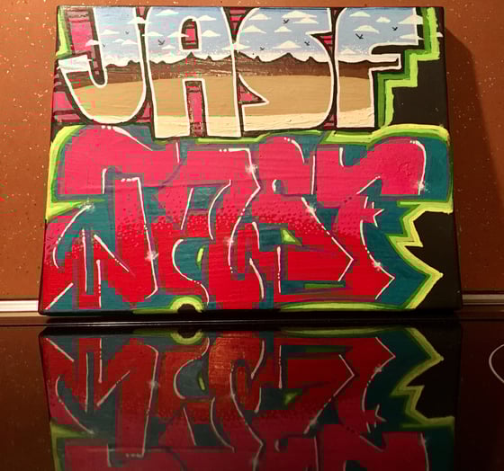 Image of Custom JASF canvas #3