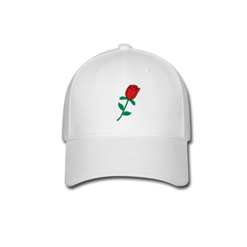 Image of Rose - Dad Hat (white)