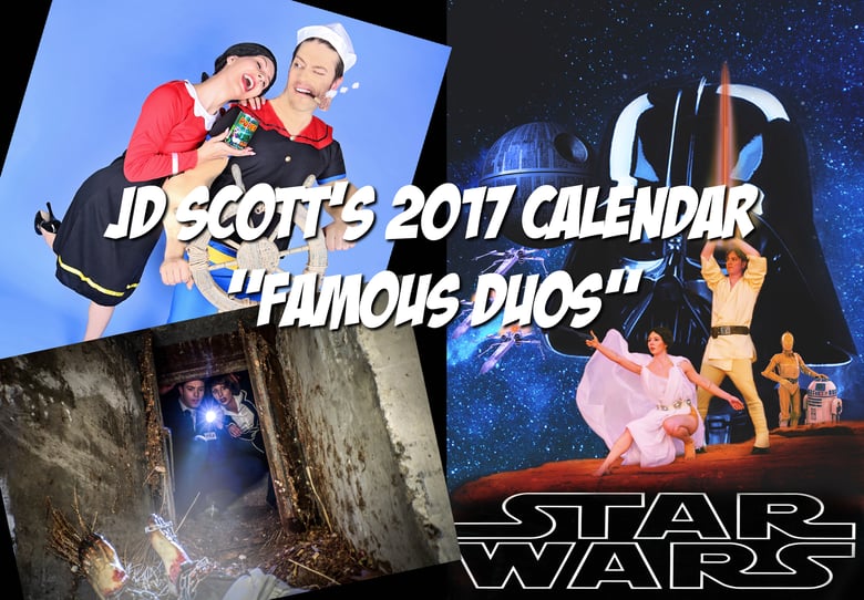 Image of 2017 Calendar: Famous Duos