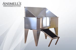 Image of Animelle Stainless Steel Grooming Bath