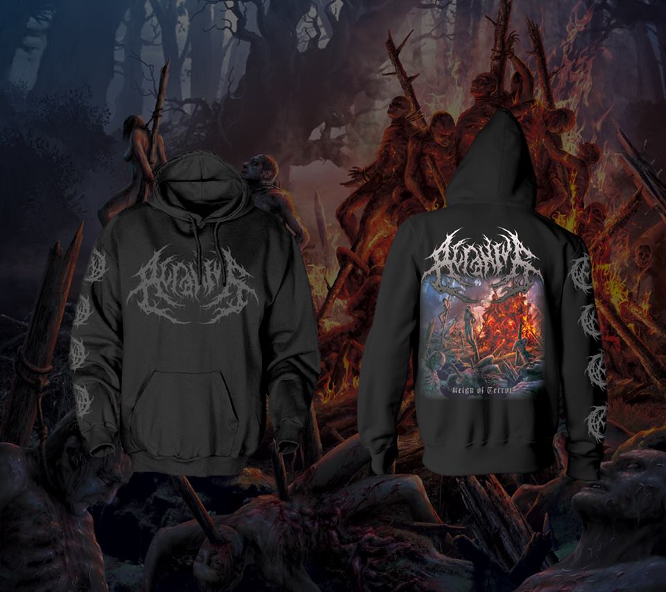 Terror band online hoodie