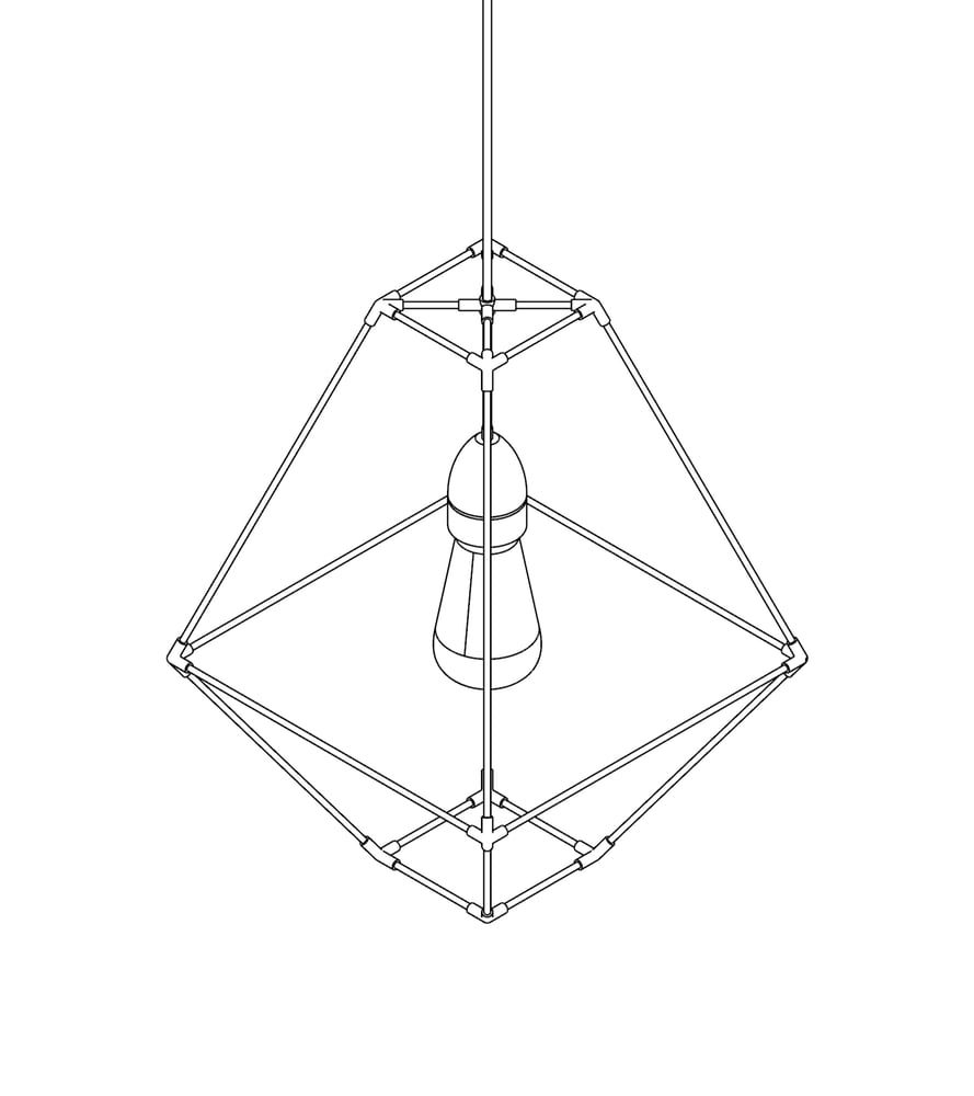 Image of WIREFRAME LAMP 02