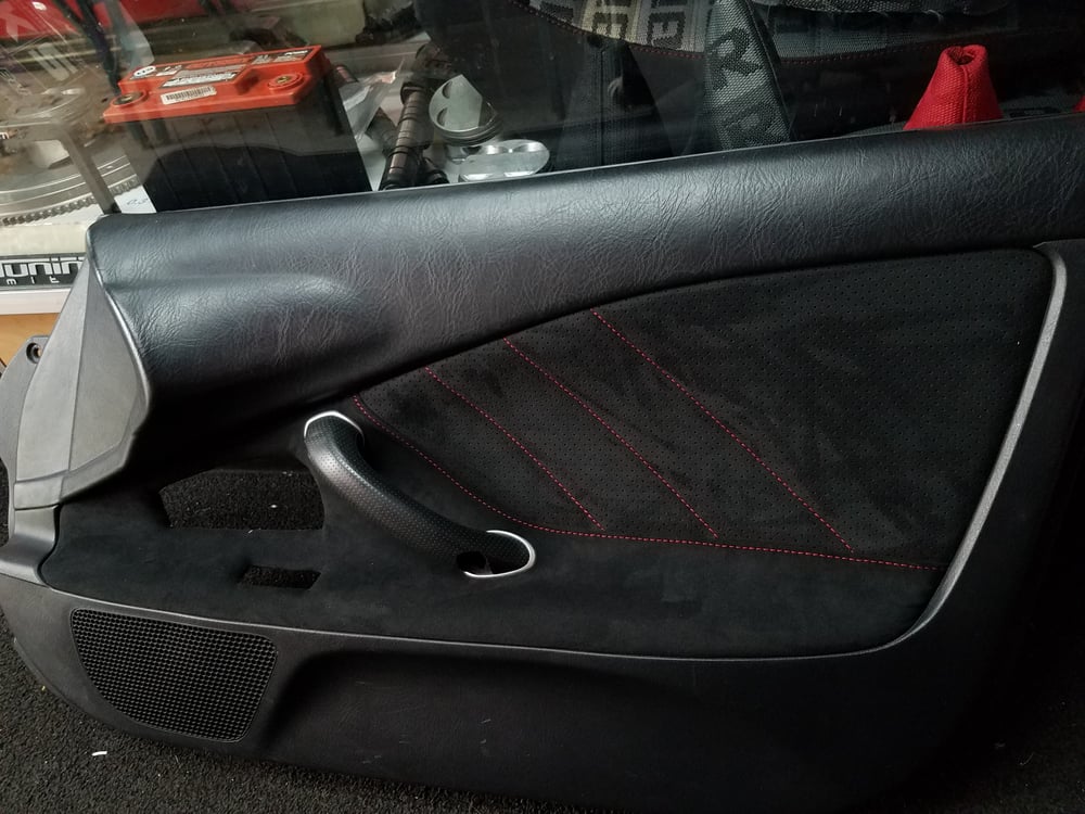 S2000 alcantara door panel insert OEM DESIGN