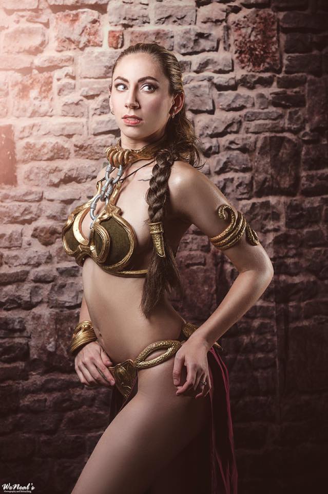 PREORDER AlyCat Signed Print Slave Leia