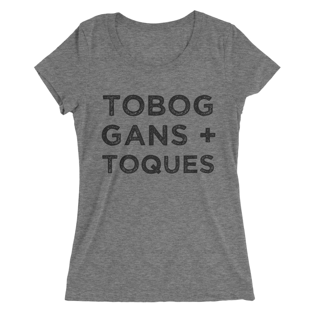 Image of Toboggans + Toques Tee / Womens
