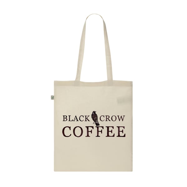 Image of Black Crow Coffee Tote Bag 