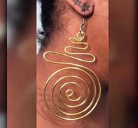 Image 1 of Swirl Earrings 