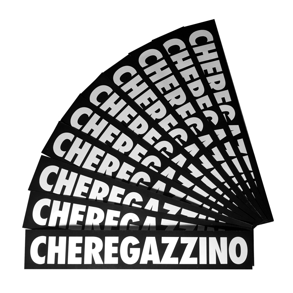 10 stickers CHEREGAZZINO