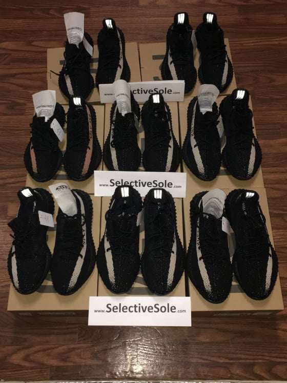 Image of Adidas Yeezy Boost 350 V2 Black/White