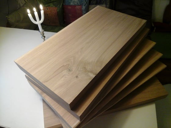 Image of Large one pice oak Cutting Board