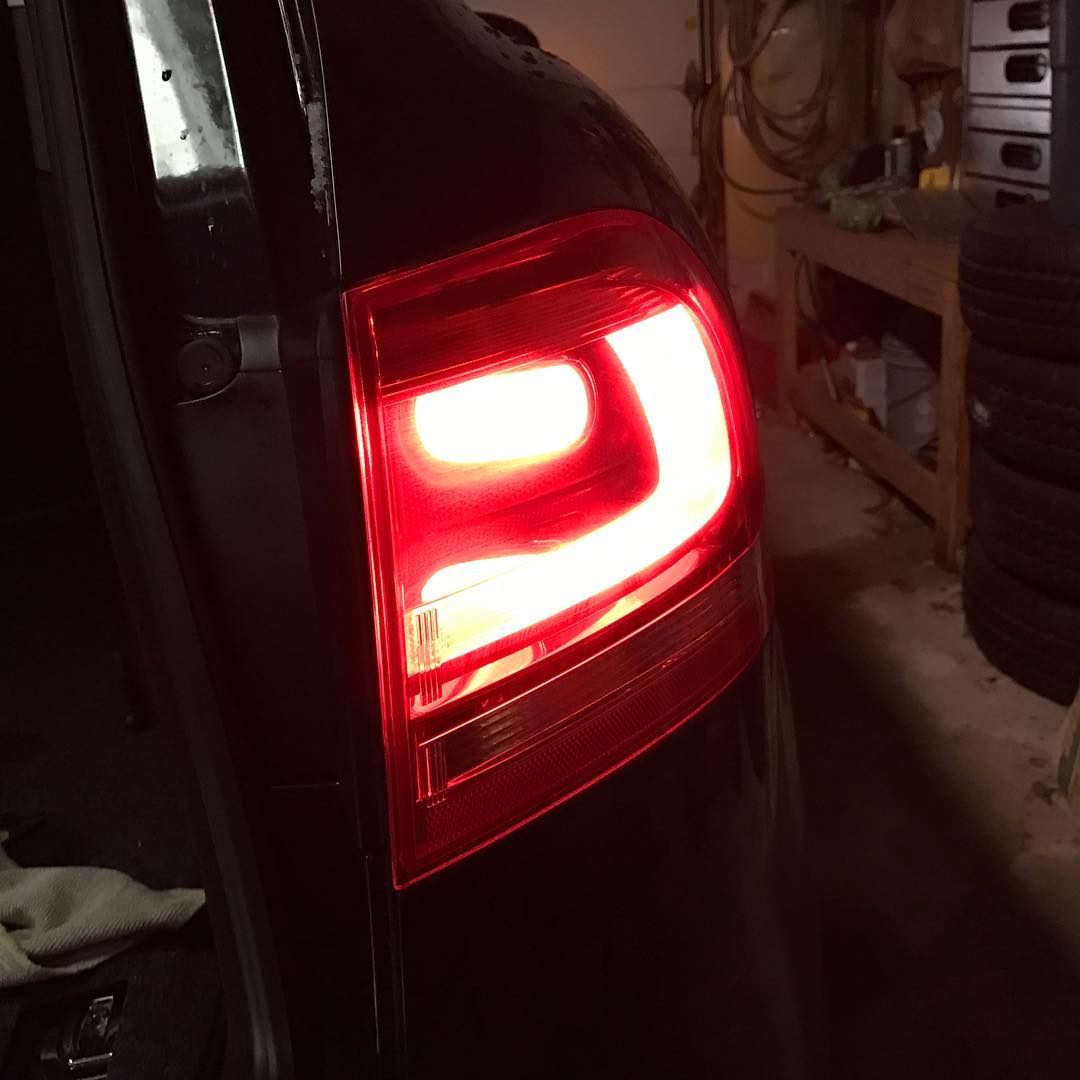 Complete Brake / Tail LED Kit - Bright - Error Free - Fits: Volkswagen  Touareg Tails