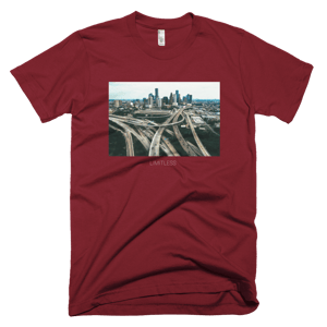 Image of Space City Tee - Maroon