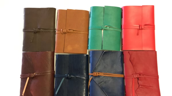 Image of Leather journals- pocket size