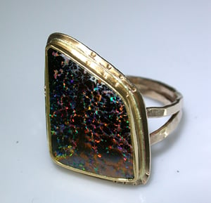 Image of Asymmetrical Opal Ring