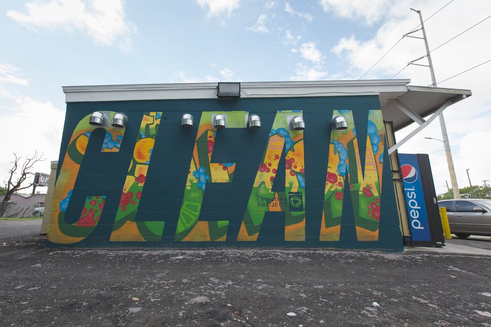 Image of Ybor City CLEAN Mural Print