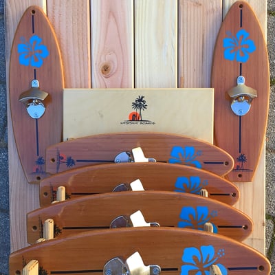 Image of Surfboard Bottle Opener