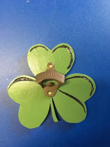 Image of Shamrock bottle opener