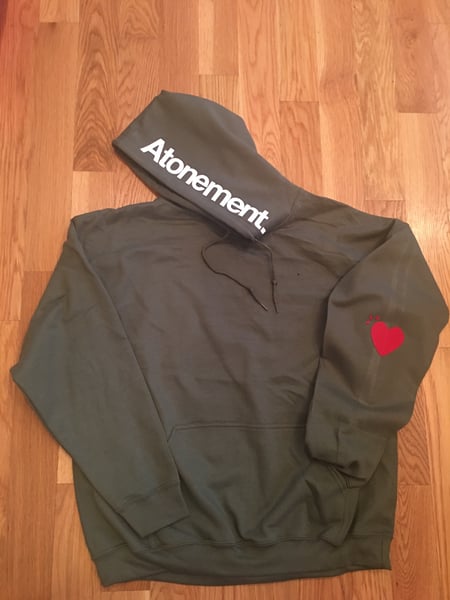Image of The "Heart On My Sleeve" Pullover Hoodie