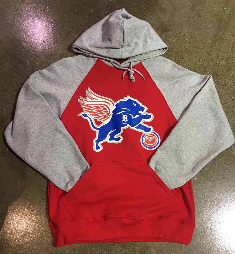 Image of DAF All Teams Hoodie RED