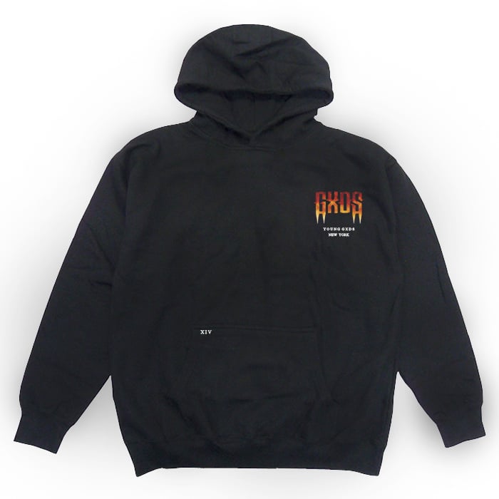 Image of Young Gxds "Fire Red X Hoodie Concept"