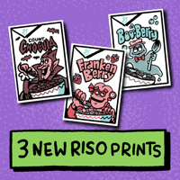 Image 1 of MONSTER RISO PRINTS!