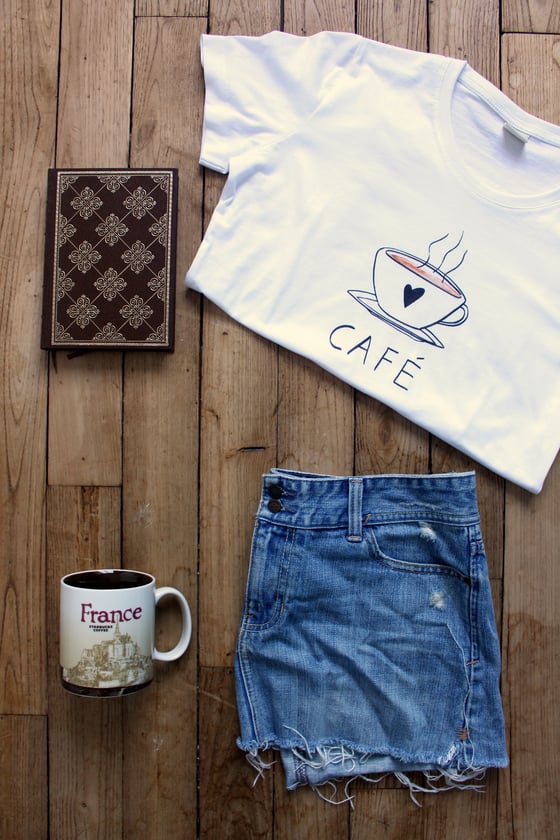 cafe x shirt