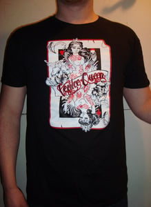 Image of Guys CARD on Black Tee