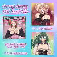 Image 1 of [PRE-ORDER] Cherry’s Steamy FAU Pins Wave 5