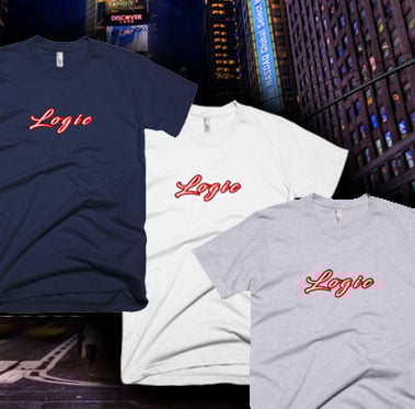 Image of Original Logic Tee | White/Grey