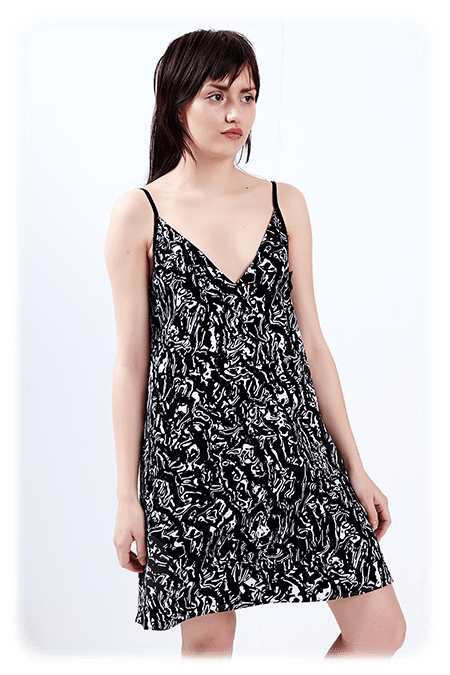Image of Fully Reversible A-Line Slipdress