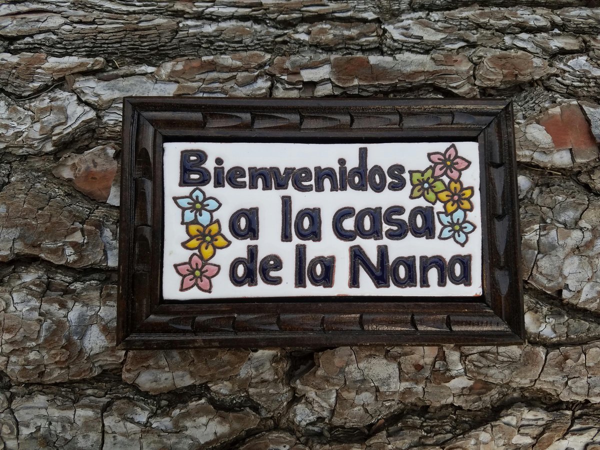 Image of De La Nana Rectangle Wood Framed Tiles