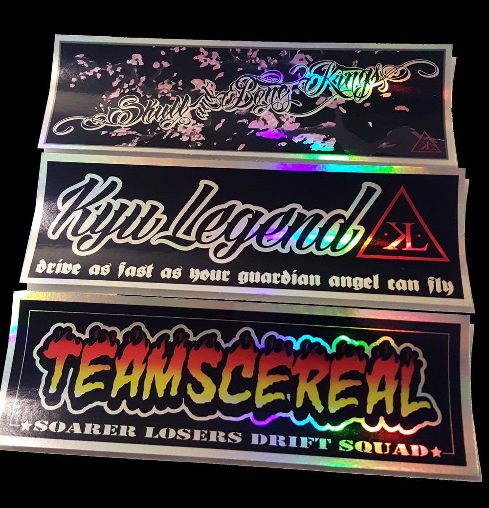 Team SCEREAL Drift Slap - Holographic Edition