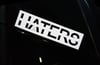 HATERS diecut decal