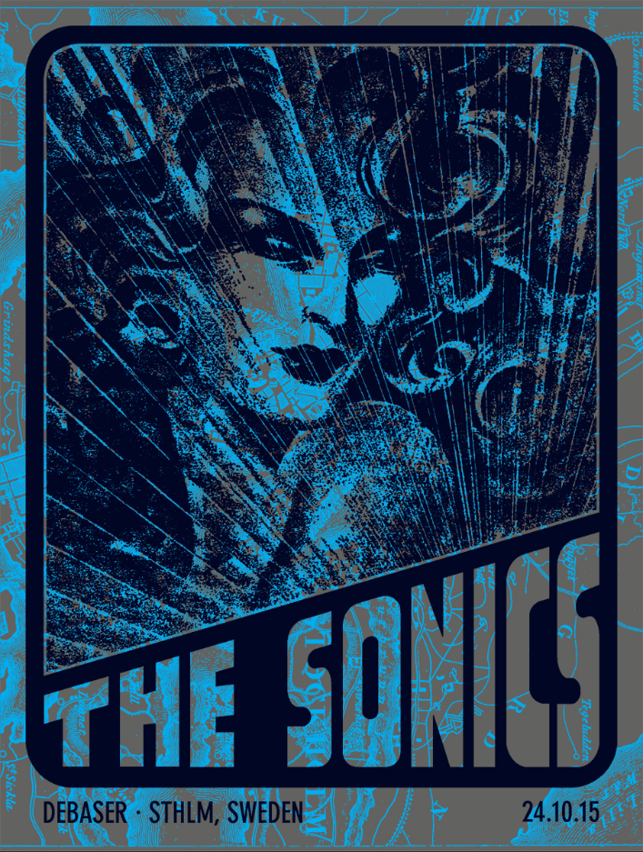 Image of The Sonics - October 24, 2015 / Stockholm, Sweden