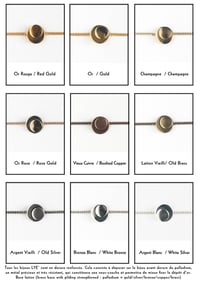Image 3 of Collection 1920's - Boutons de manchettes Eclipse // Eclipse cuff-link