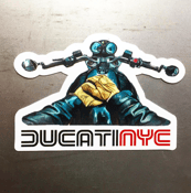 Image of Ducati NYC Vlog Sticker