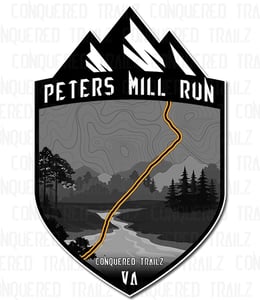 Image of "Peters Mill Run" Trail Badge