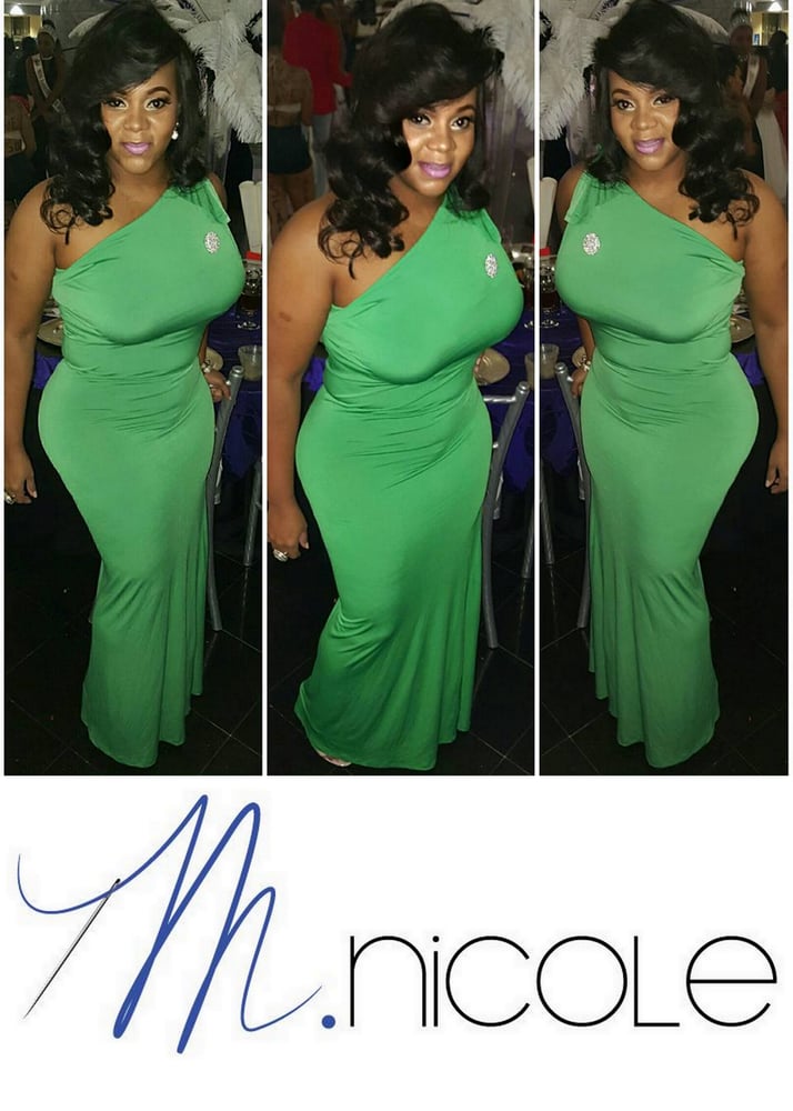 Image of M.Nicole Closet | Apple Green Goddness Dress
