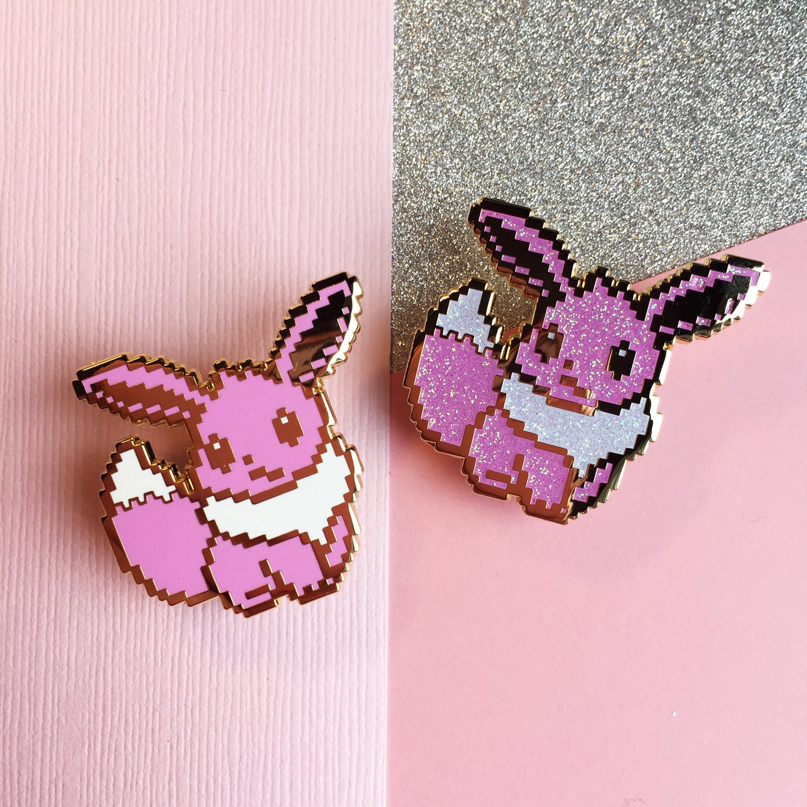 8bit Fennec Fox Enamel Pin | Sour Attitude Club