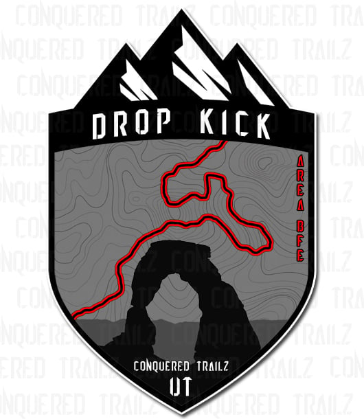 Image of "Drop Kick" Trail Badge
