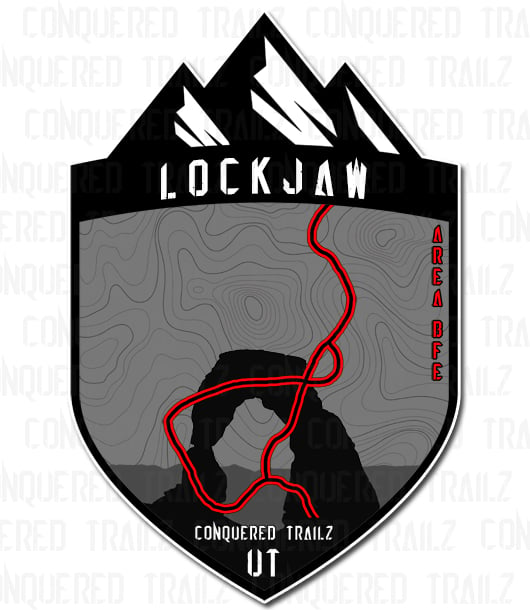 Image of "Lockjaw" Trail Badge